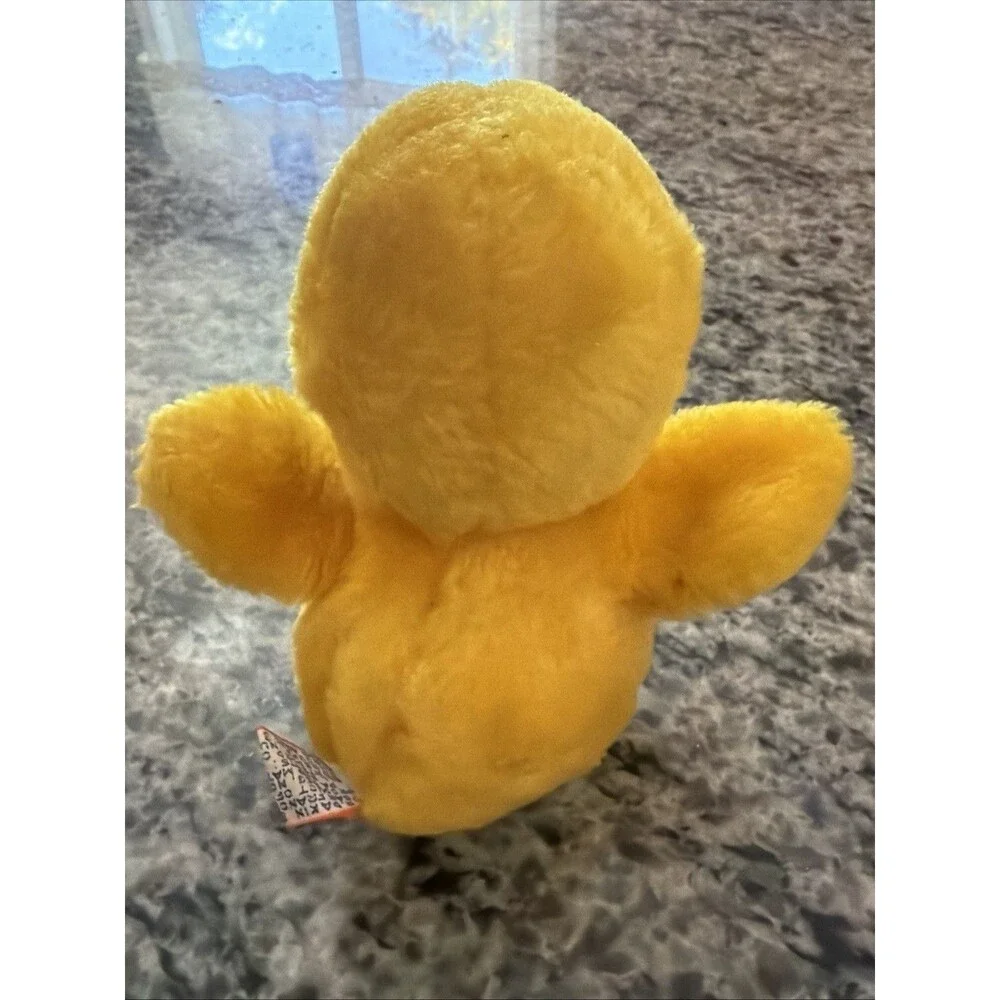 Vintage 1978 R Dakin Plush Yellow Plush Chick/Duck Stuffed Animal 5
